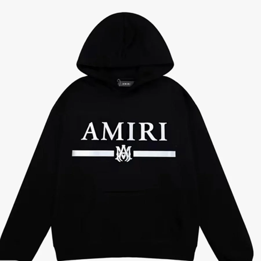 Black Triple Cobra Graphic Print Hoodie — Black