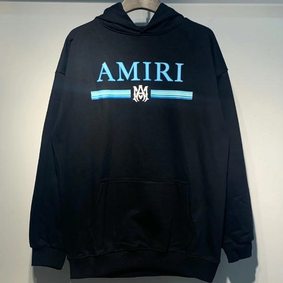 Black Triple Cobra Graphic Print Hoodie — Black