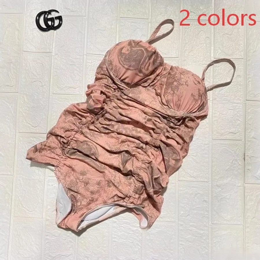 Gucci Pink Ruched Floral Print Swim Shorts