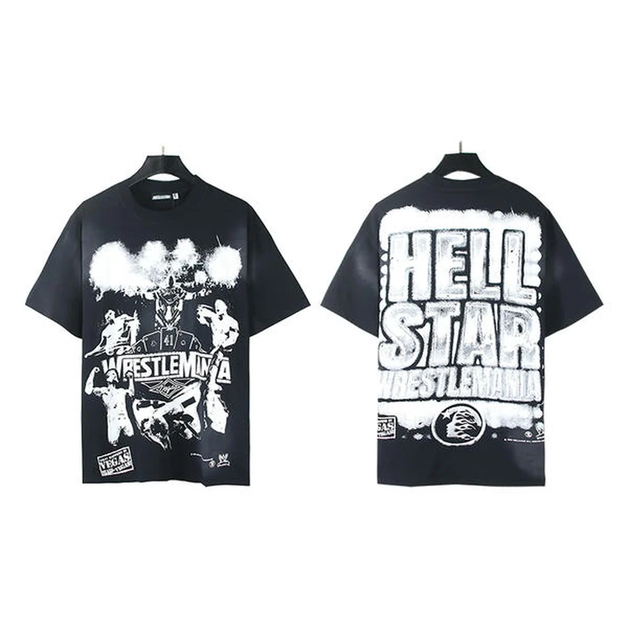White Skeleton Ribcage Graphic T-Shirt — Black