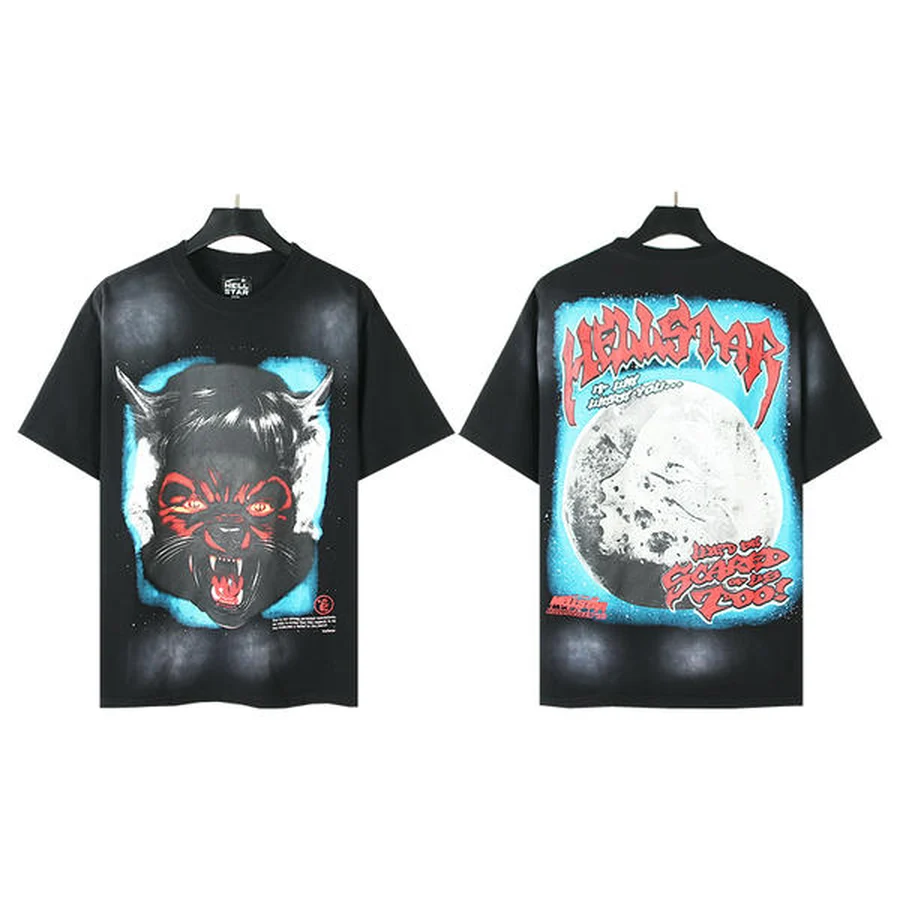 White Skeleton Ribcage Graphic T-Shirt — Black