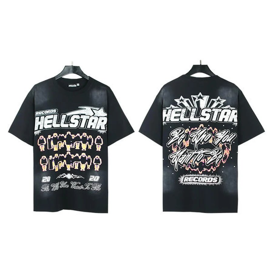 White Skeleton Ribcage Graphic T-Shirt — Black