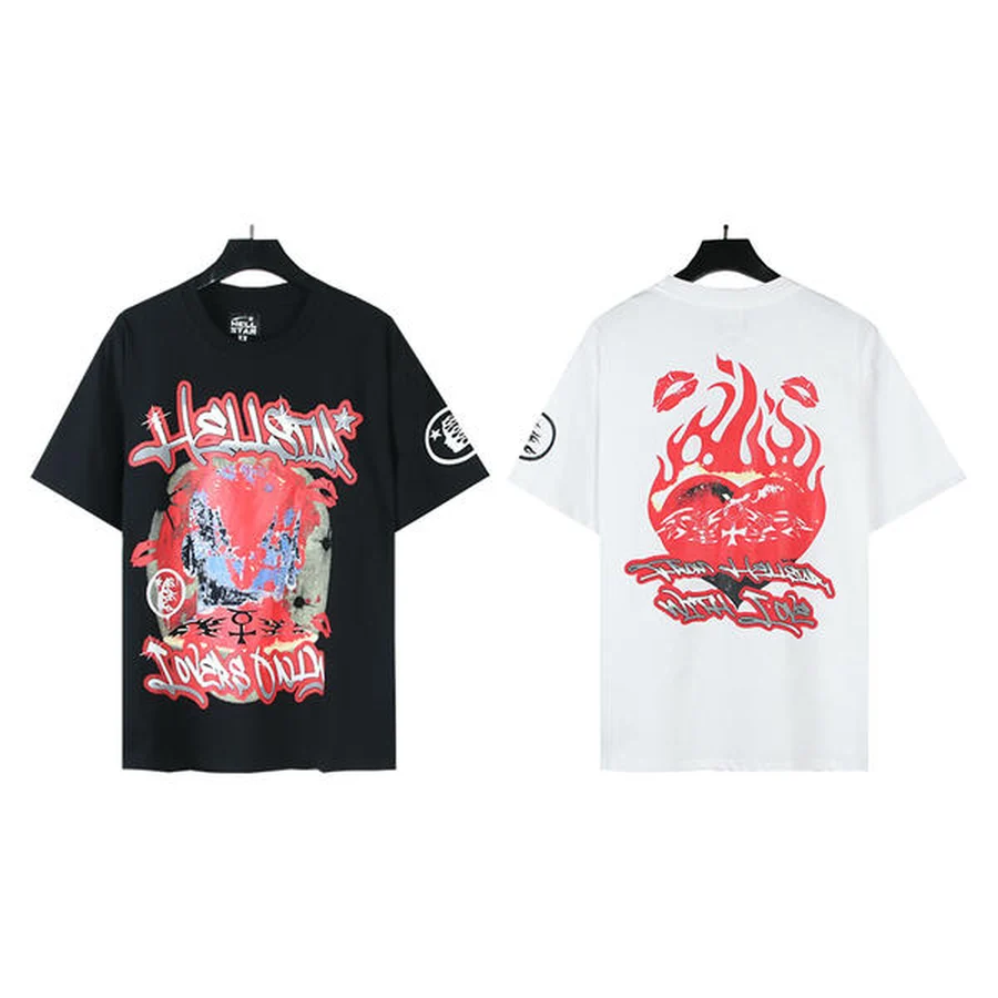White Skeleton Ribcage Graphic T-Shirt — Black