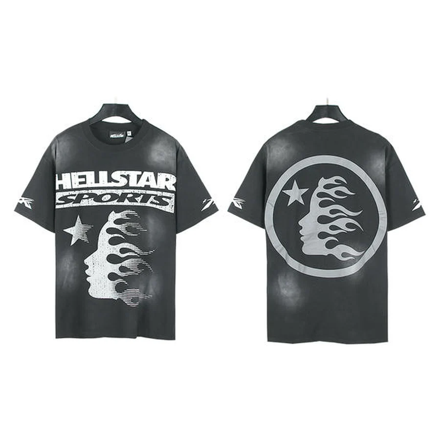 White Skeleton Ribcage Graphic T-Shirt — Black