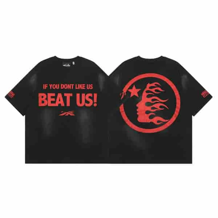White Skeleton Ribcage Graphic T-Shirt — Black