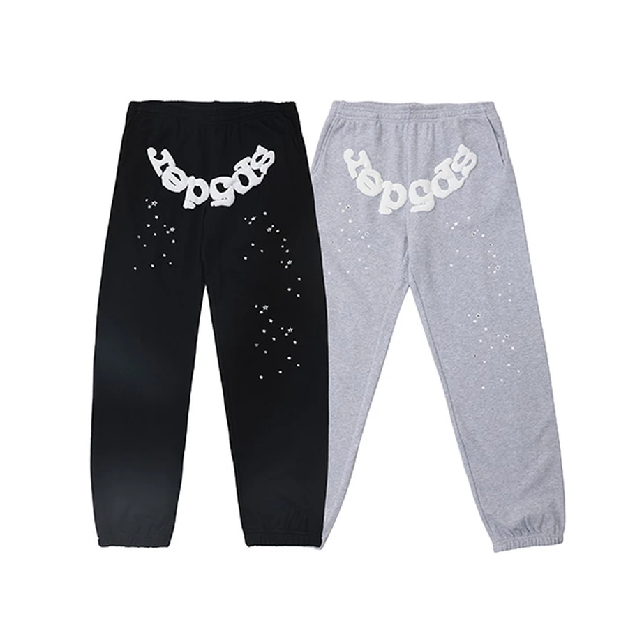 Sp5der Multi-Color Star Graphic Sweatpants 2