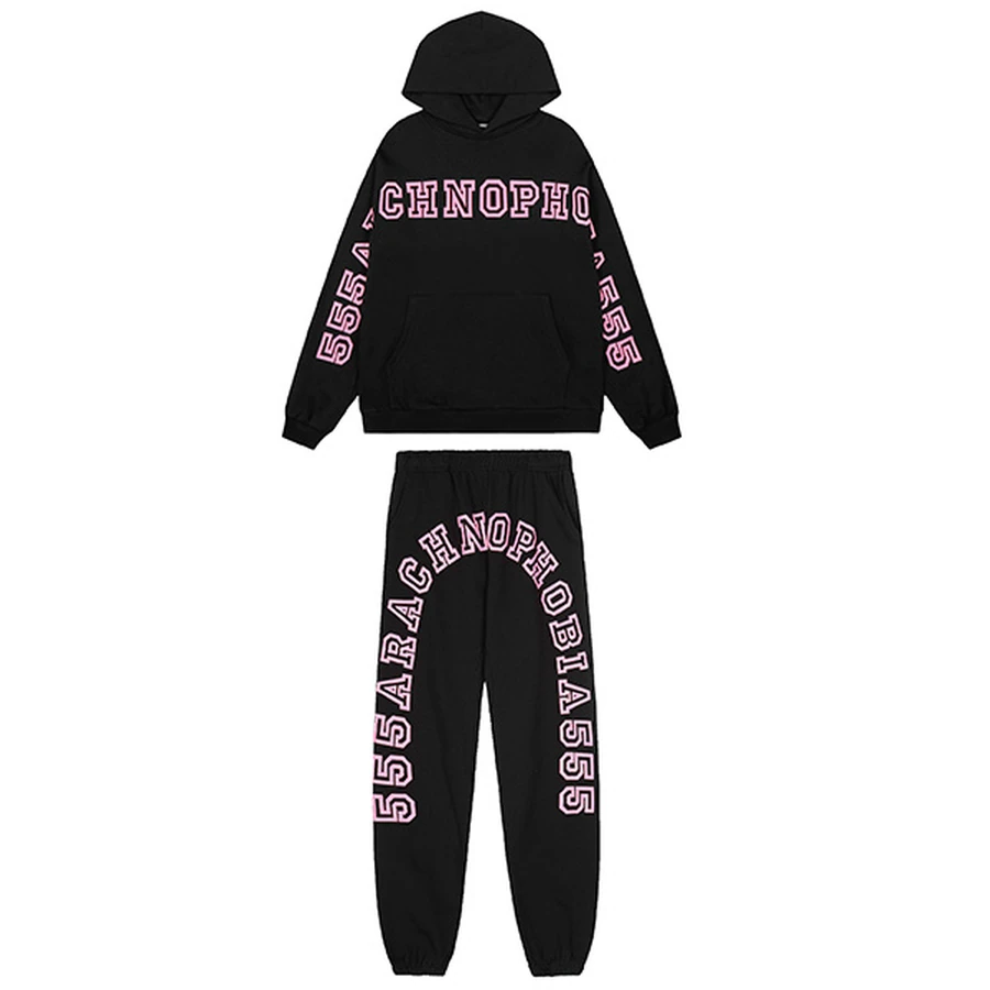 Sp5der Navy Arachnophobia Graphic Sweatpants