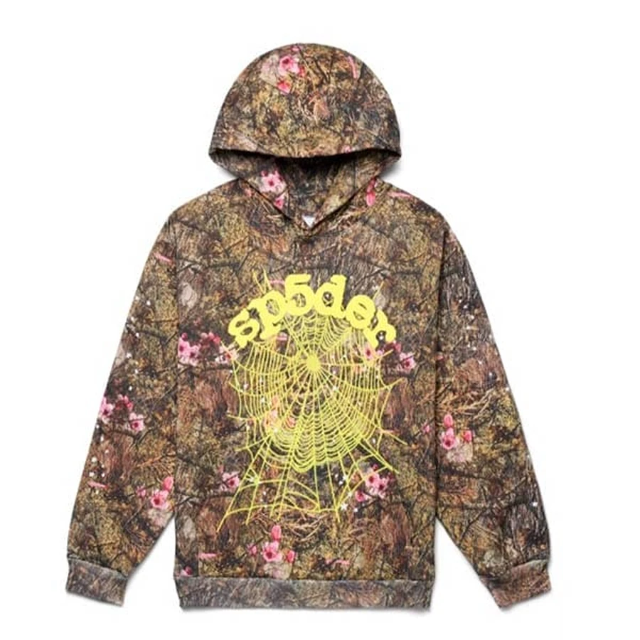 Sp5der Brown Realtree Camo Web Hoodie