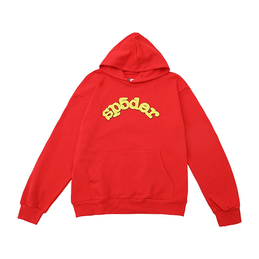 Sp5der Red Heroes Villains Web Hoodie