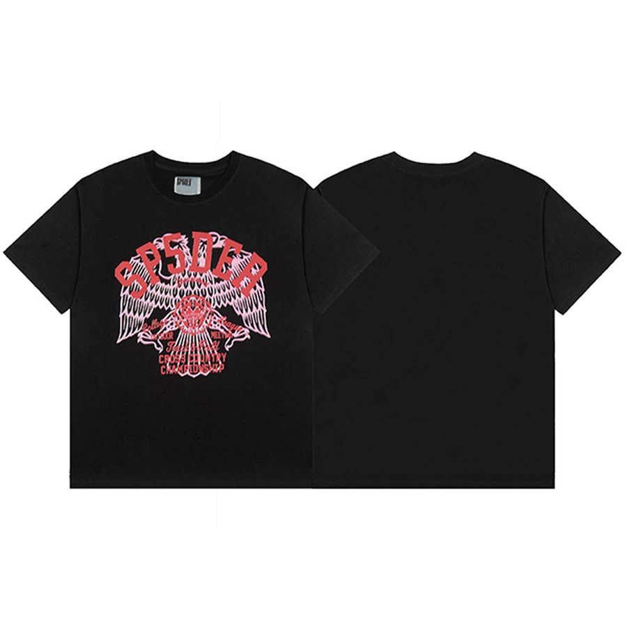 Sp5der Black Eagle Graphic T-Shirt