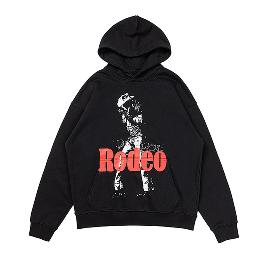 Sp5der Black Pink Star Detail Hoodie