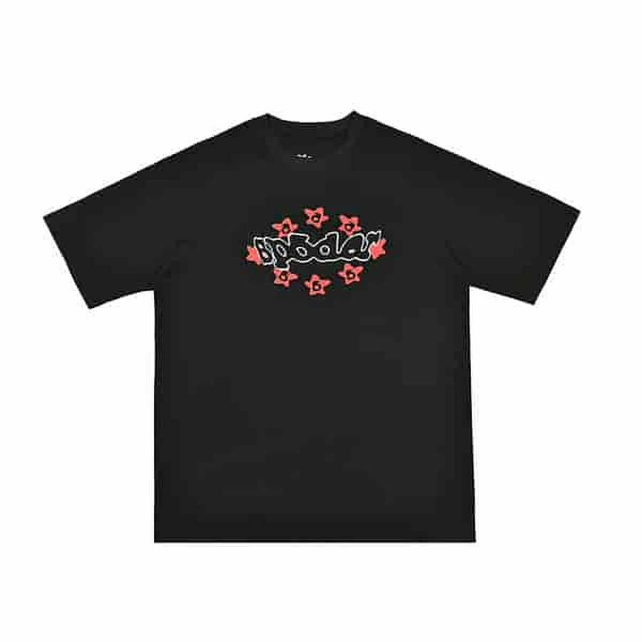 Sp5der Black Star Graphic T-Shirt 2