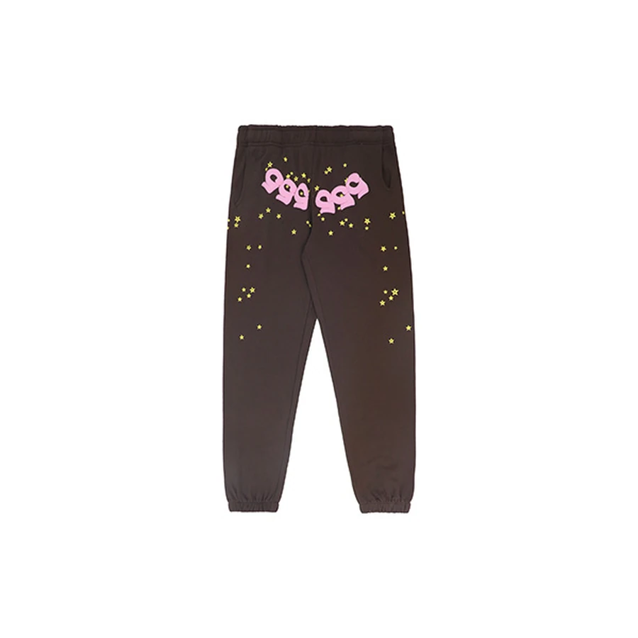 Sp5der Blue P5G Star Graphic Sweatpants