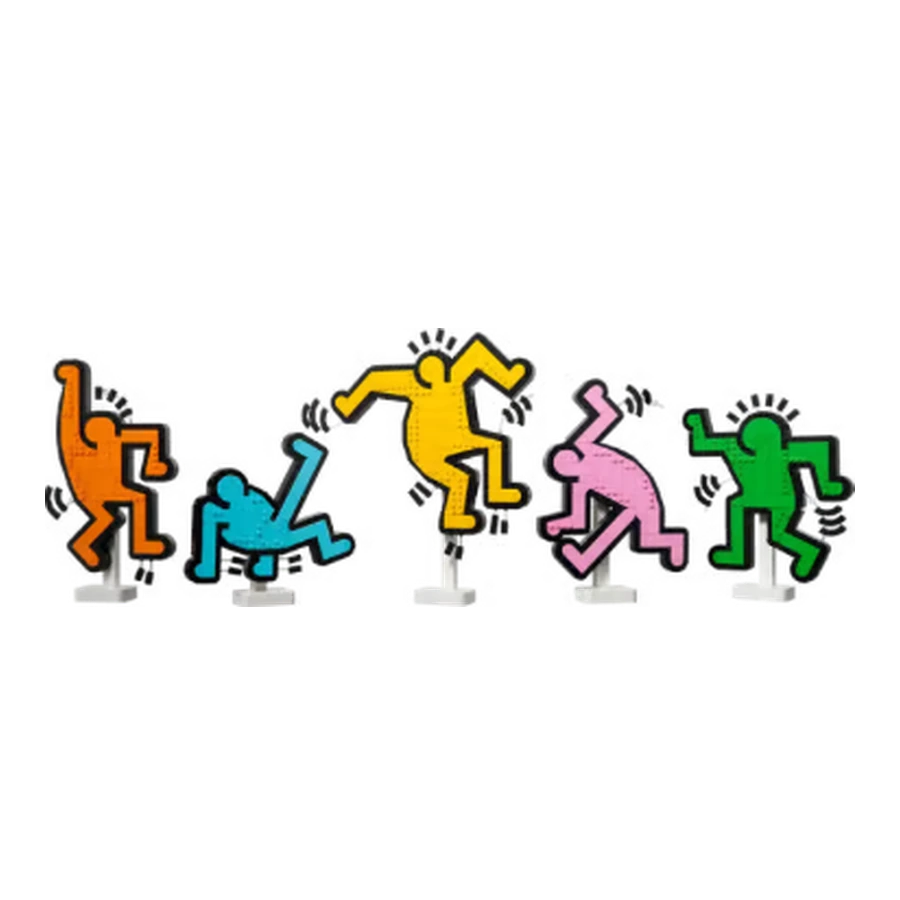 LEGO Art Dancing Figures Brick Art Display Model
