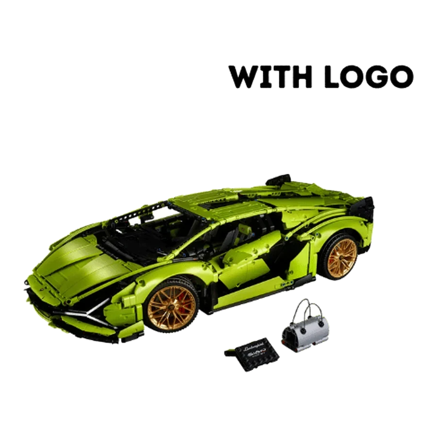 LEGO with LEGO Hypercar Display Set