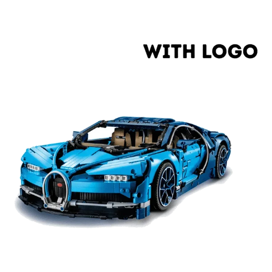 LEGO with LEGO Advanced Engineering Hypercar Brick Model