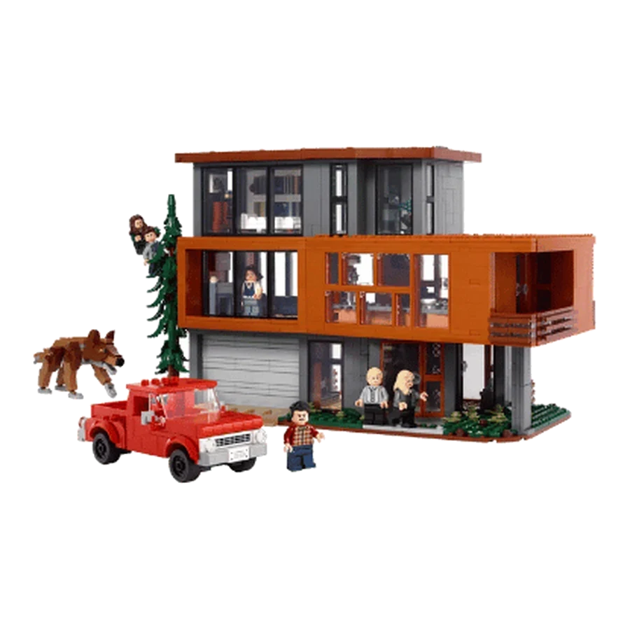 LEGO Others Modern Family Home Brick Building Set