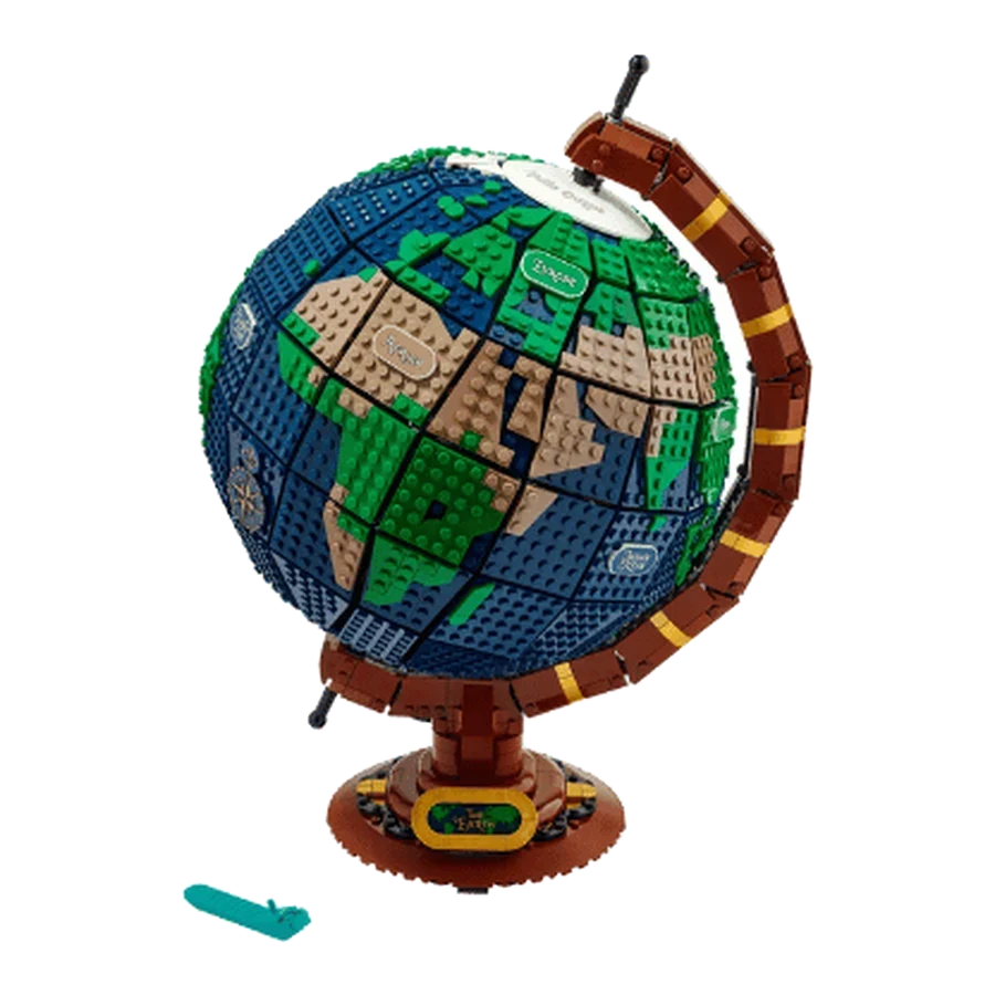 LEGO Ideas The Globe Brick Earth Display Model