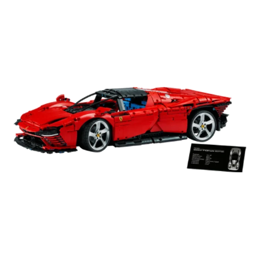 LEGO Technic High-Performance Supercar Brick Display Model