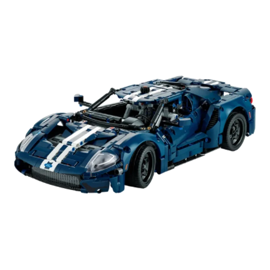 LEGO Technic Luxury Sports Car Brick Display Model