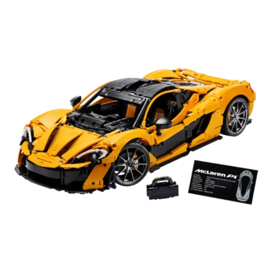 LEGO Technic Track Performance Sports Car Display Set