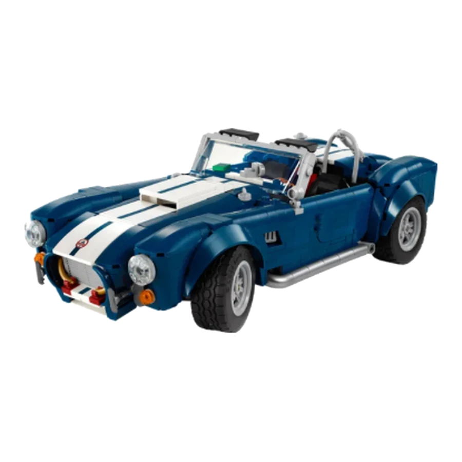 LEGO icons Classic Muscle Car Display Set