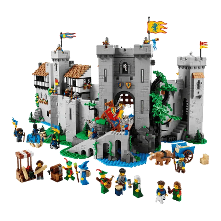 LEGO icons Medieval Lion Knights' Castle Brick Building Set