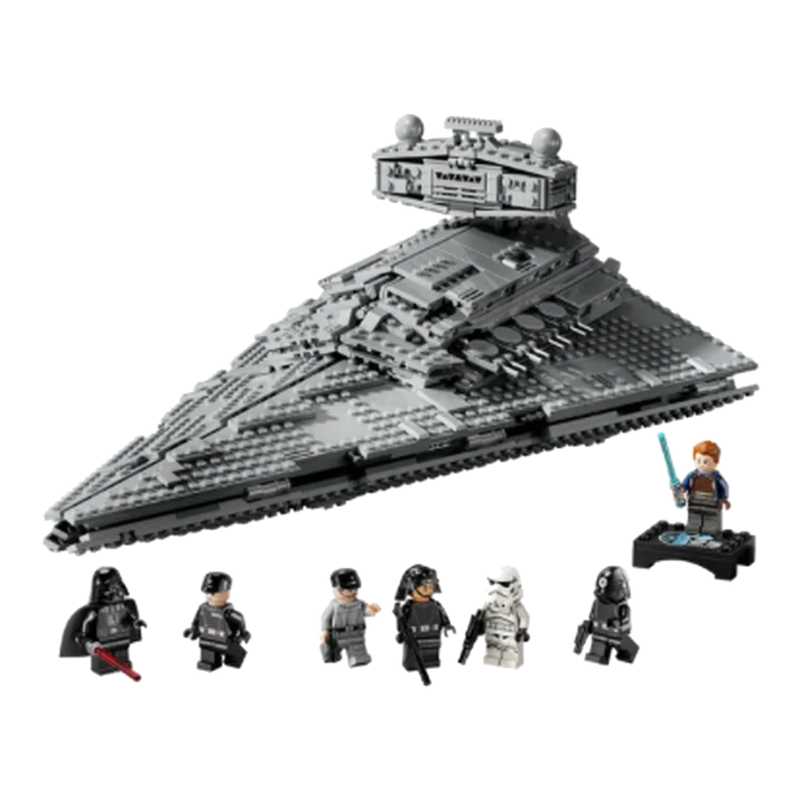 LEGO StarWars Large Sci-Fi Space Battleship Brick Model