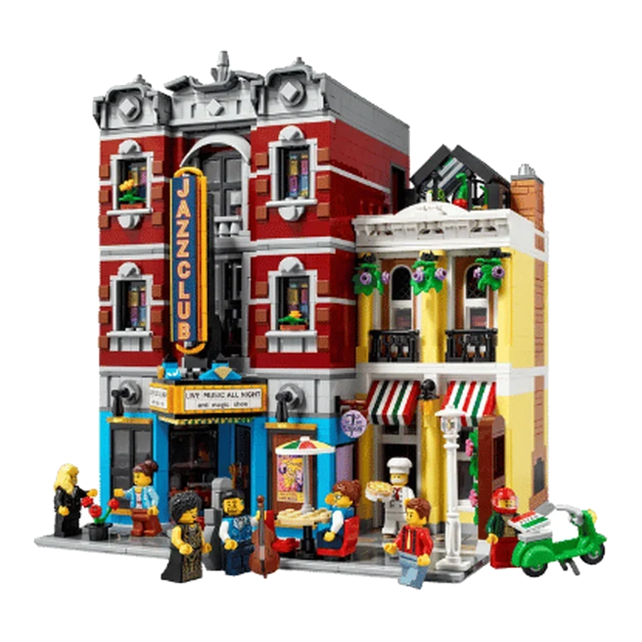 LEGO icons Modular City Jazz Club Model