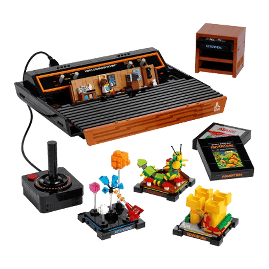LEGO icons Retro Game Console Brick Model