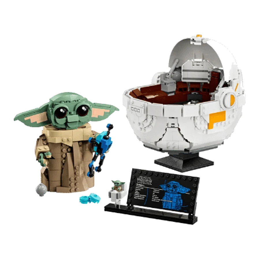 LEGO StarWars Alien Child Figure Display Set