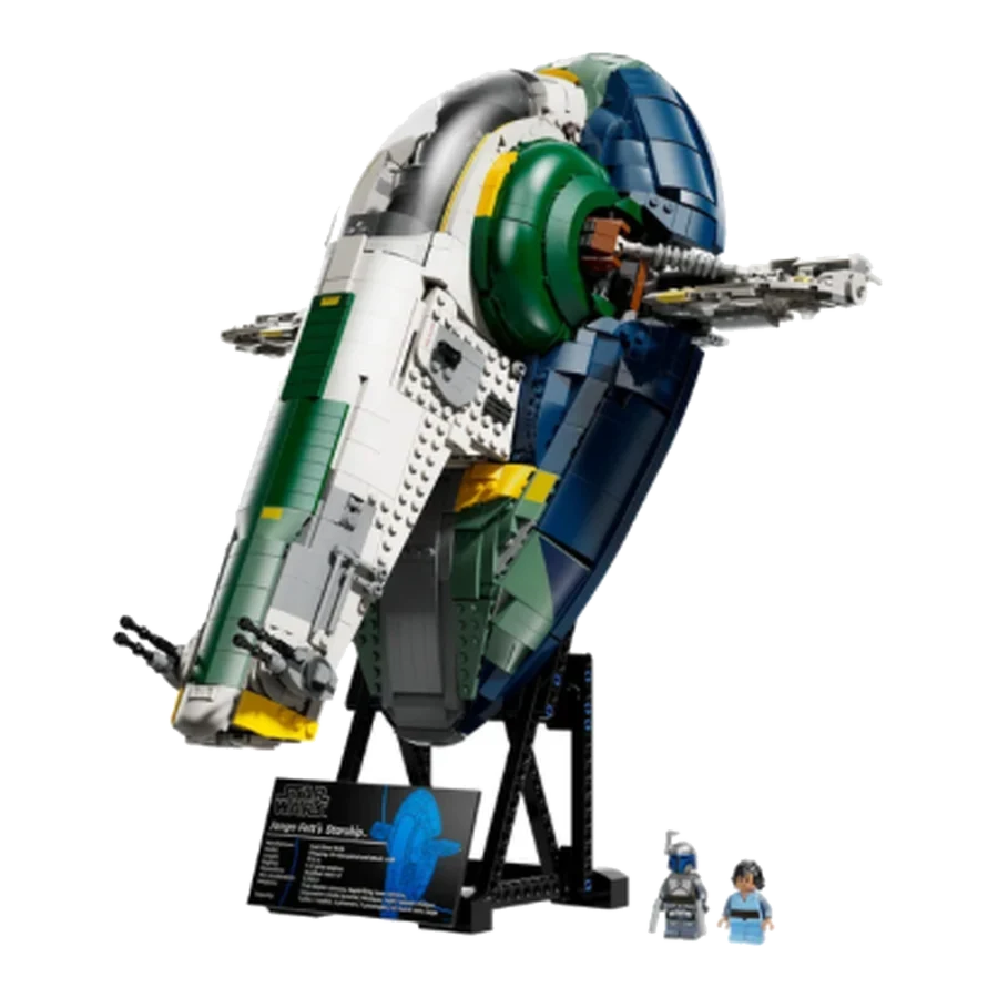 LEGO StarWars Sci-Fi Bounty Ship Brick Display Model