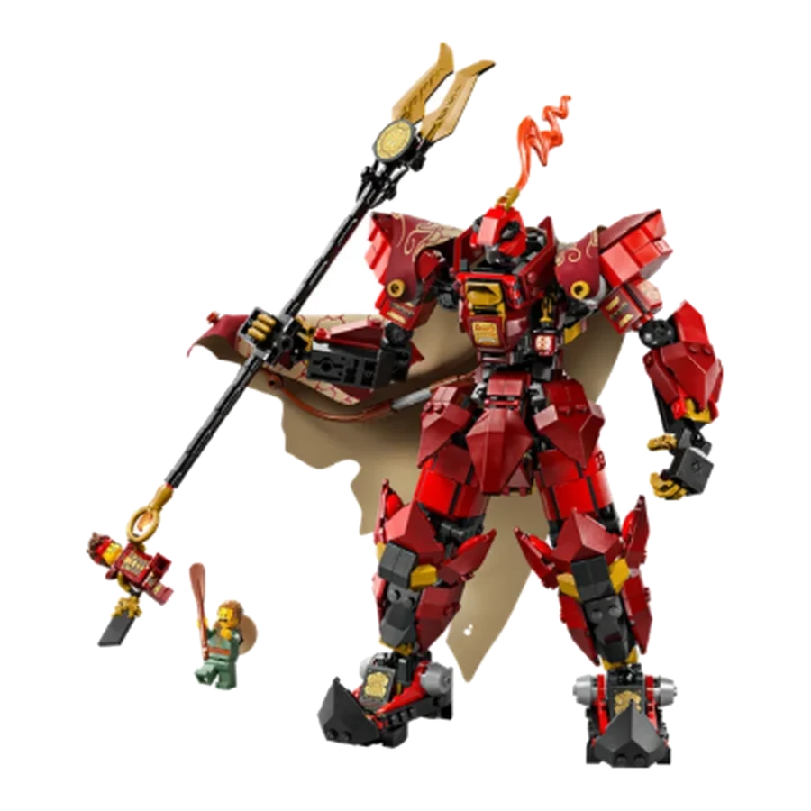 LEGO Others Red Mech Warrior Brick Display Model