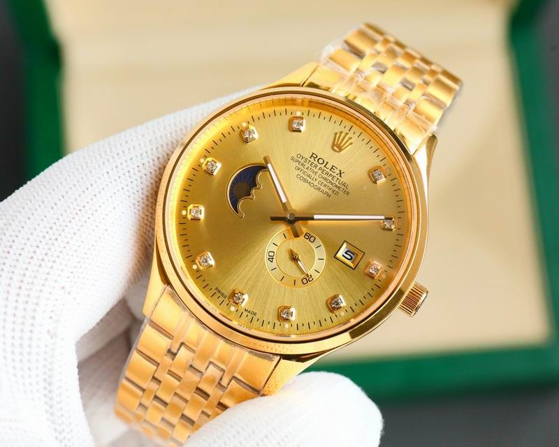 Rolex Cellini Gold Dial Diamond