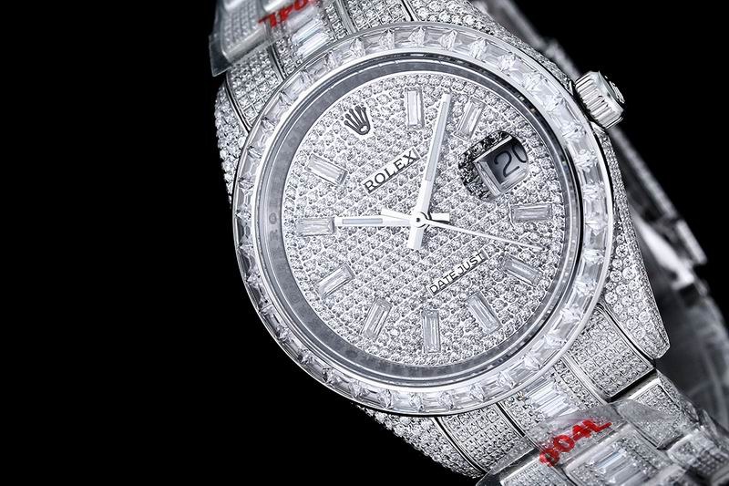 Rolex Datejust 41 Diamond Pavé Dial White Gold
