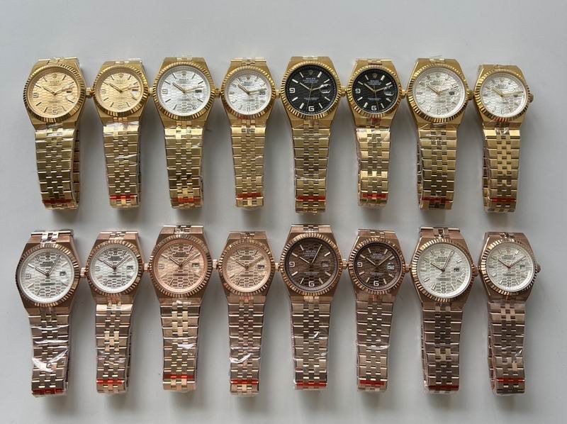 Rolex Datejust 41 Gold Dial