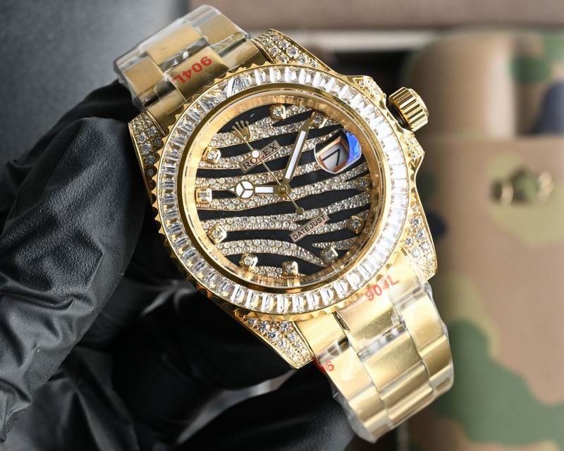 Rolex Datejust Black & Gold Tiger