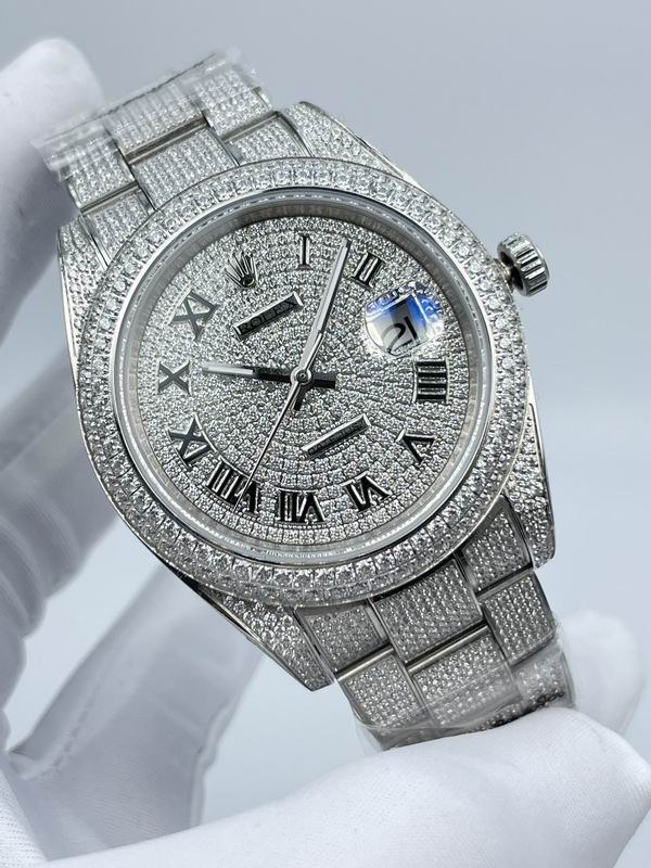 Rolex Datejust Diamond Dial Roman White Gold