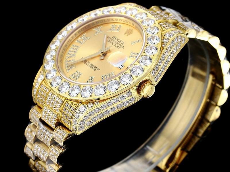 Rolex Datejust Gold Dial Roman