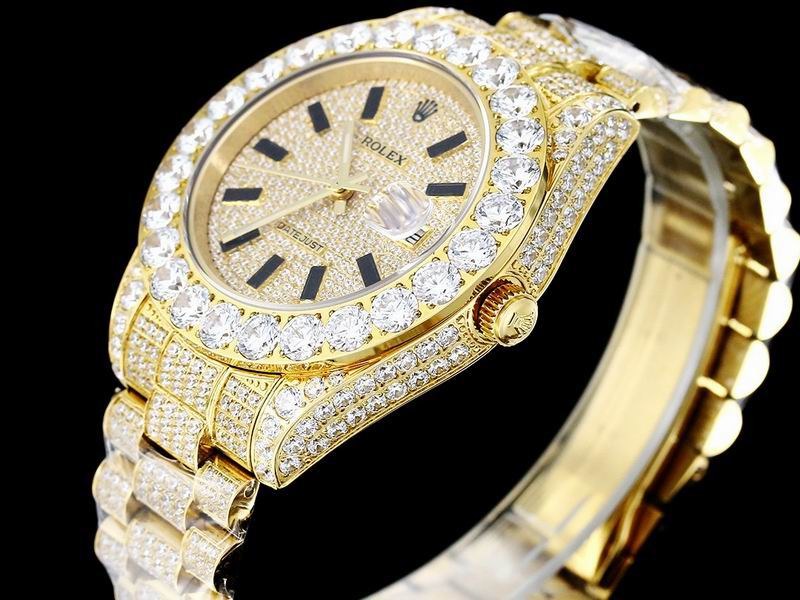 Rolex Datejust Gold Pavé Dial
