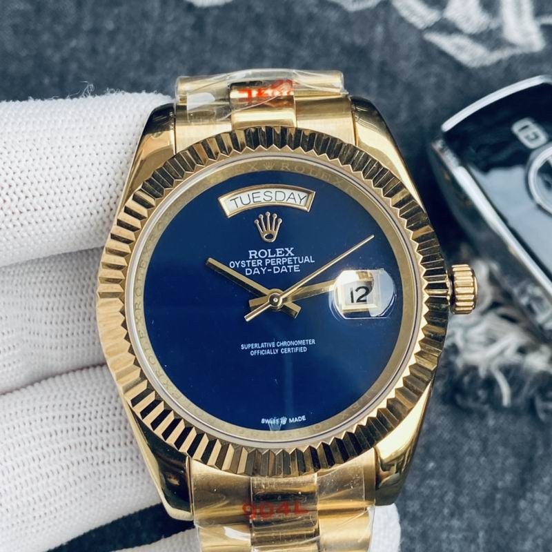 Rolex Day-Date Blue Dial Gold