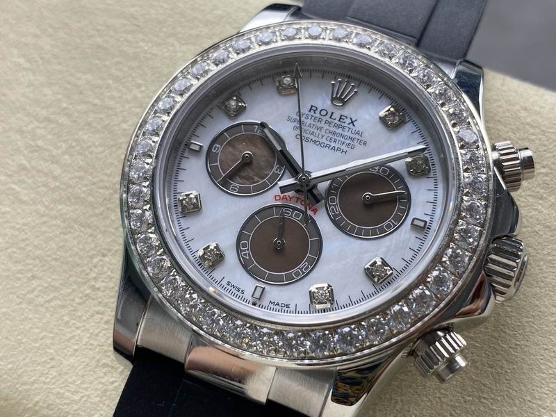 Rolex Daytona Mother Of Pearl Dial White Gold