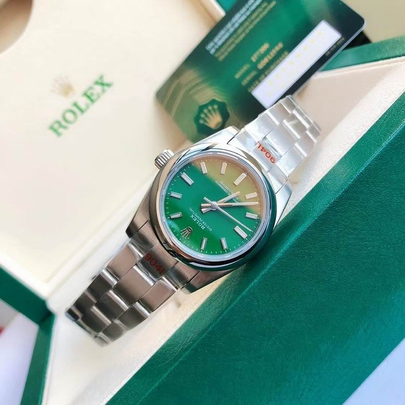 Rolex Oyster Perpetual Green Dial