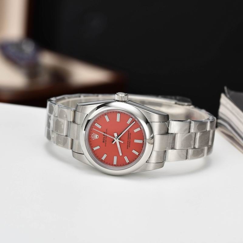 Rolex Oyster Perpetual Red Dial