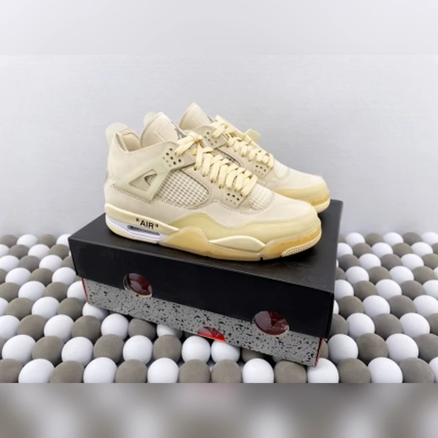 Jordan 4 Sail Cream — Gallery