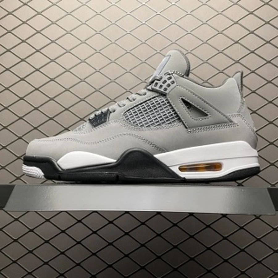 Jordan 4 Cool Grey White Black — Gallery