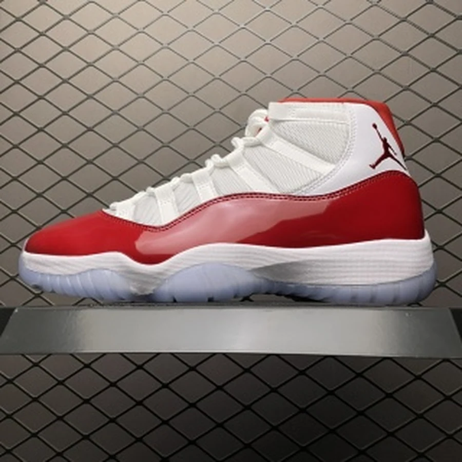 Jordan 11 White Varsity Red