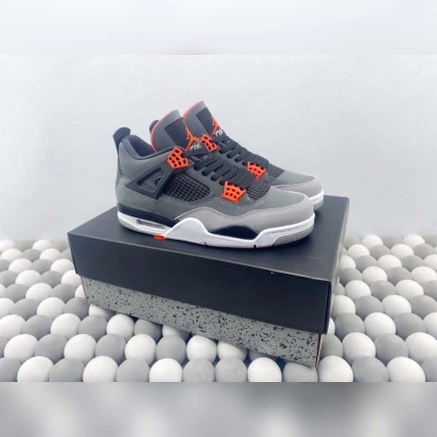 Jordan 4 Grey Black Infrared