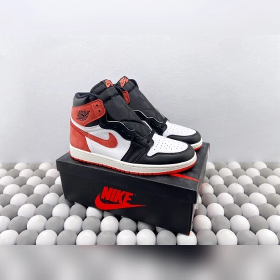 Jordan 1 High Track Red Black White