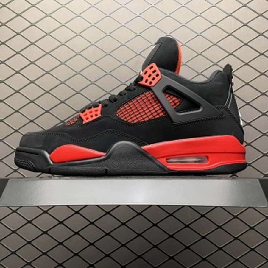 Jordan 4 Black Red